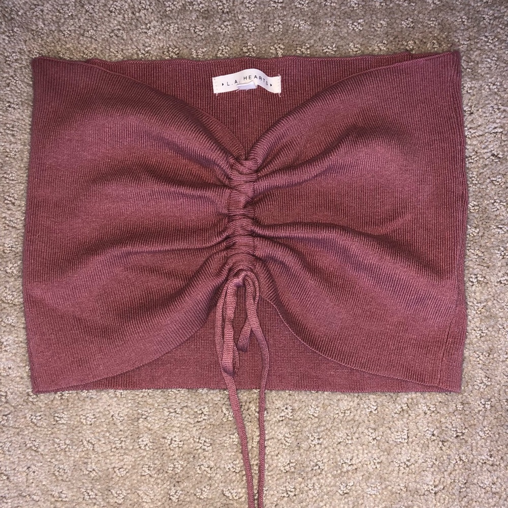 CROPPED TUBE TOP